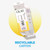Prime + Protect Facial Sunscreen with Vitamin C SPF 35 bottle in packaging.  Recyclable carton.